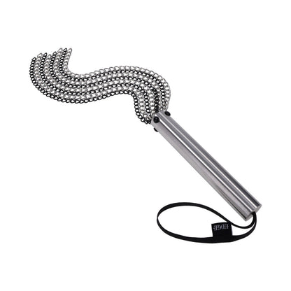 Sportsheets Edge Chain Flogger - Silver/Steel/Chrome - Heavy Impact Flogger