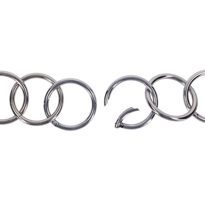 Sportsheets Edge Tuggable Clover Clamps – Silver Nipple Clamps with Progressive Pressure