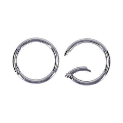 Sportsheets Edge Tuggable Clover Clamps – Silver Nipple Clamps with Progressive Pressure