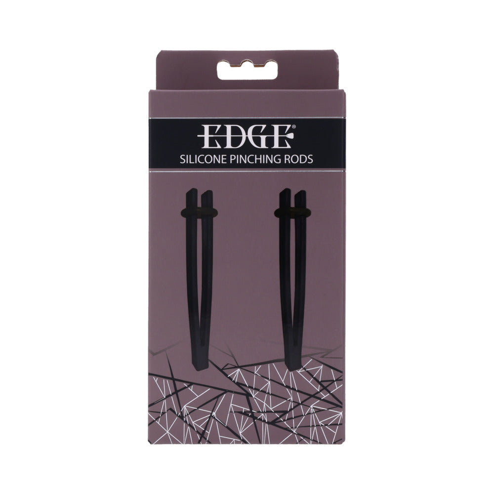 Sportsheets Edge Silicone Pinching Rods – Black – Adjustable Pressure