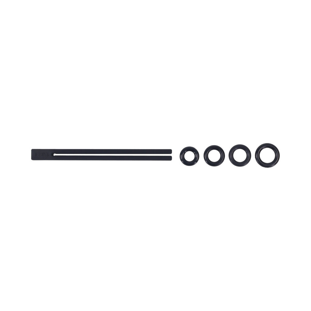 Sportsheets Edge Silicone Pinching Rods – Black – Adjustable Pressure