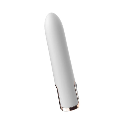 Nasstoys Gold Glam Bullet Vibe – Compact Vibrator with 10 Functions – White
