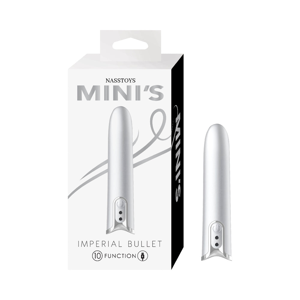 Nasstoys Mini's Imperial Bullet Vibrator – Silver