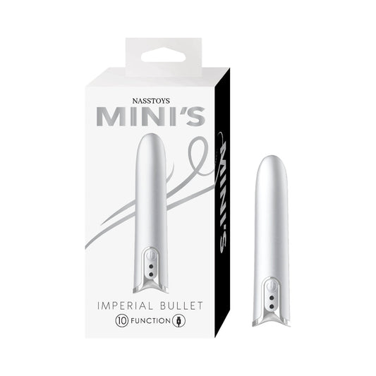 Nasstoys Mini's Imperial Bullet Vibrator – Silver