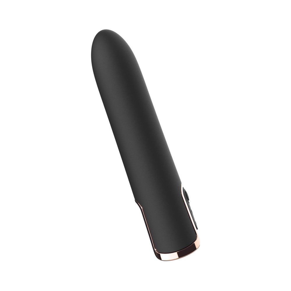 Nasstoys Mini's Royal Bullet Vibrator – Black – 10 Function Compact Design