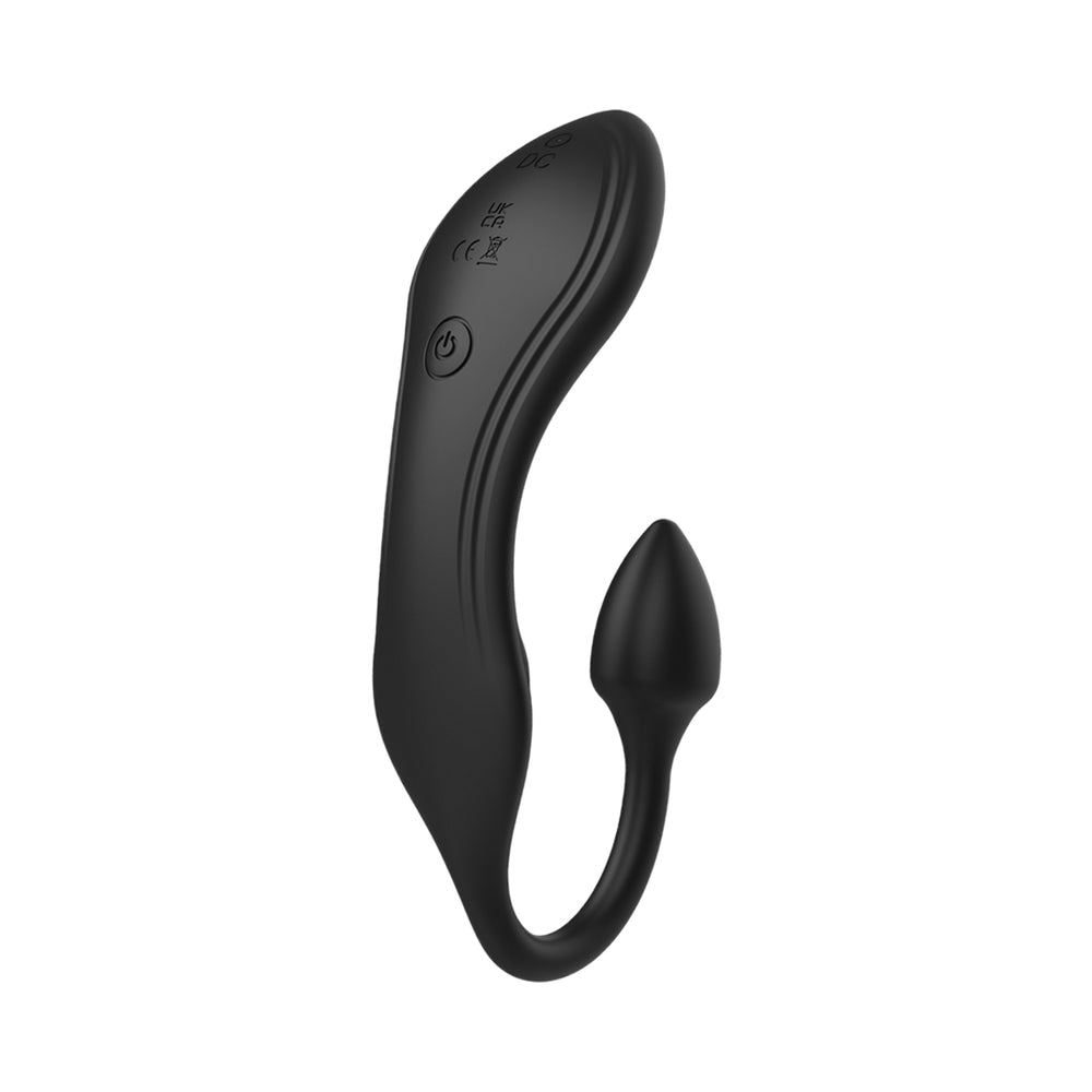Nasstoys The Beat Remote Orgasmic Massager – Black – Flexible Design with 10 Functions