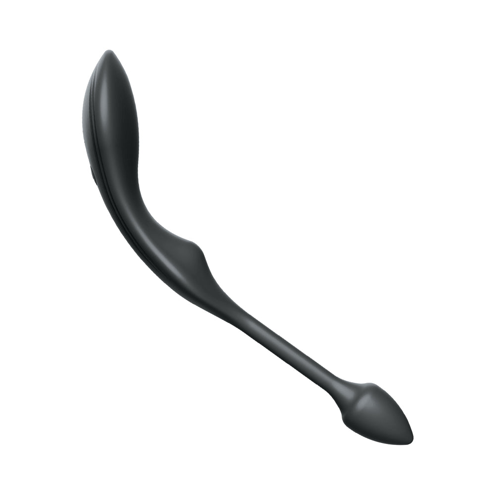 Nasstoys The Beat Remote Orgasmic Massager – Black – Flexible Design with 10 Functions