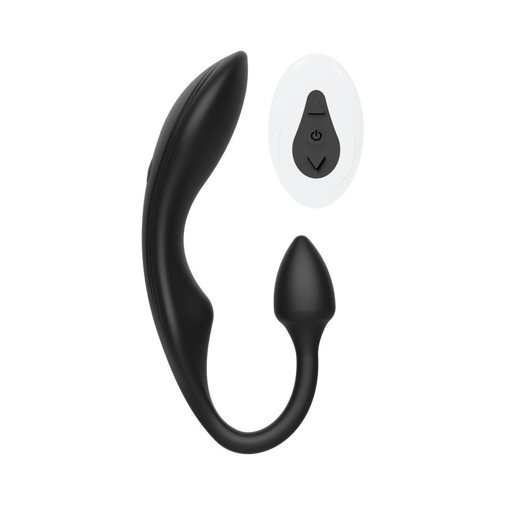Nasstoys The Beat Remote Orgasmic Massager – Black – Flexible Design with 10 Functions
