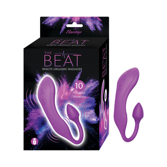 Nasstoys The Beat Remote Orgasmic Massager – Purple – 10 Powerful Vibrations