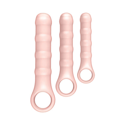 Nasstoys Ass-Sation Anal Wand Training Kit – Beige – 3-Piece Set for Comfortable Exploration