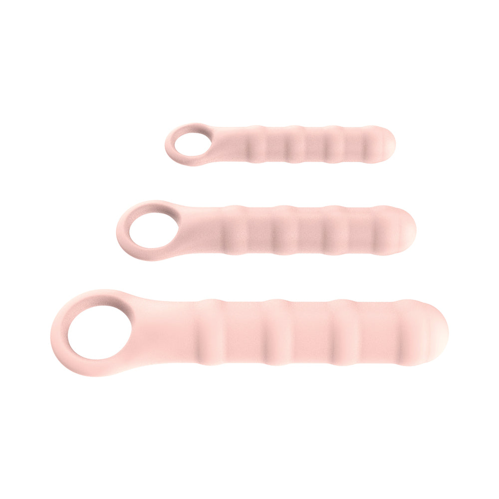 Nasstoys Ass-Sation Anal Wand Training Kit – Beige – 3-Piece Set for Comfortable Exploration
