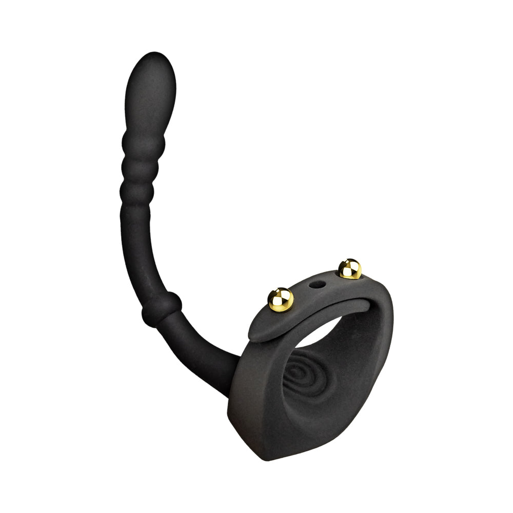 Nasstoys Magic Dual Pleasure Massager - Black - Rechargeable with Vibrating Functions
