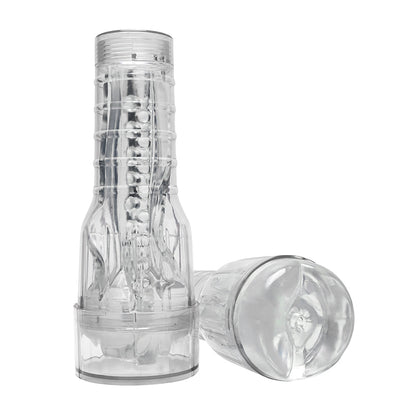 Savage Me Miss Ibiza Stroker – Clear Handheld Stroker with Tight Canal