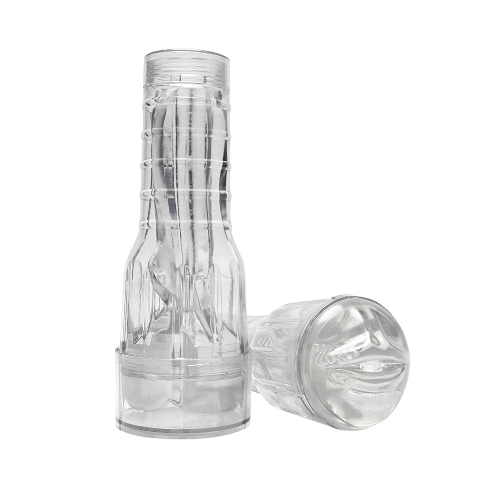 Savage Me Miss Ireland Stroker – Clear Handheld Pleasure Device