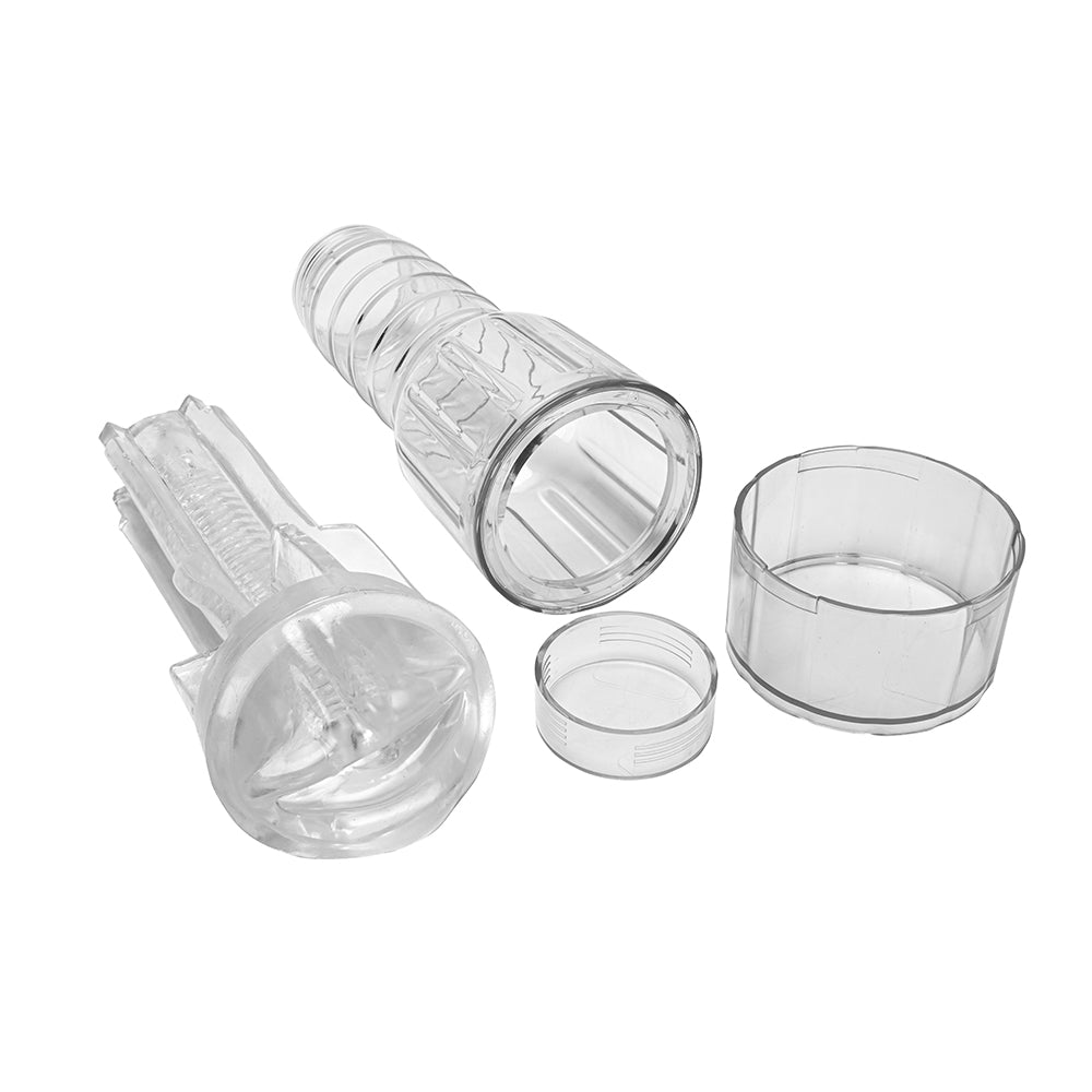 Savage Me Miss Ireland Stroker – Clear Handheld Pleasure Device