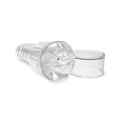 Savage Me Miss Ireland Stroker – Clear Handheld Pleasure Device