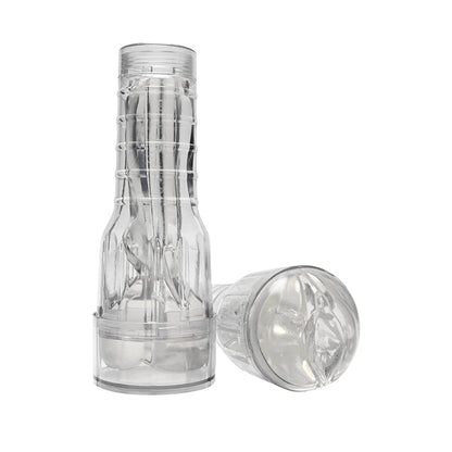 Savage Me Miss Texas Stroker – Handheld Stroker with Tight Canal – Clear