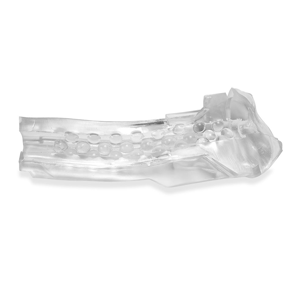 Savage Me Miss Texas Stroker – Handheld Stroker with Tight Canal – Clear