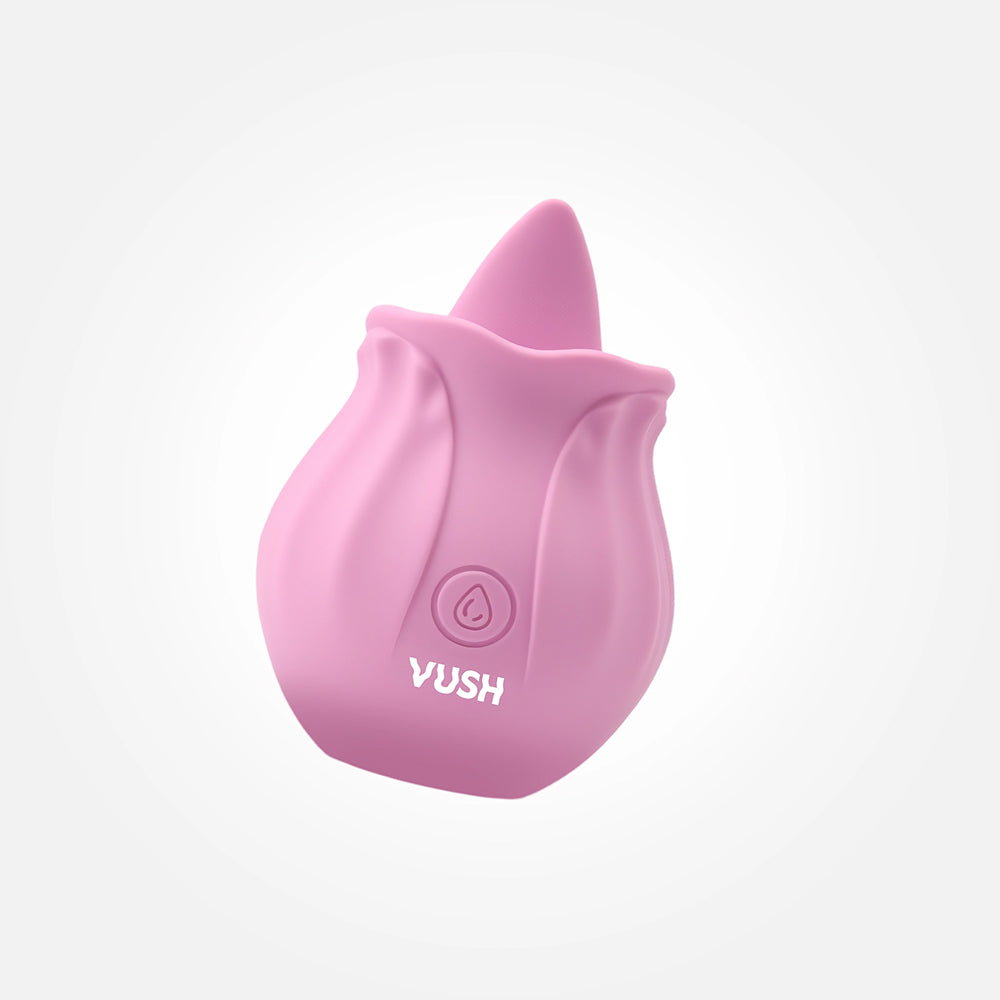 VUSH Essentials Flicking Vibrator – Light Pink – Waterproof