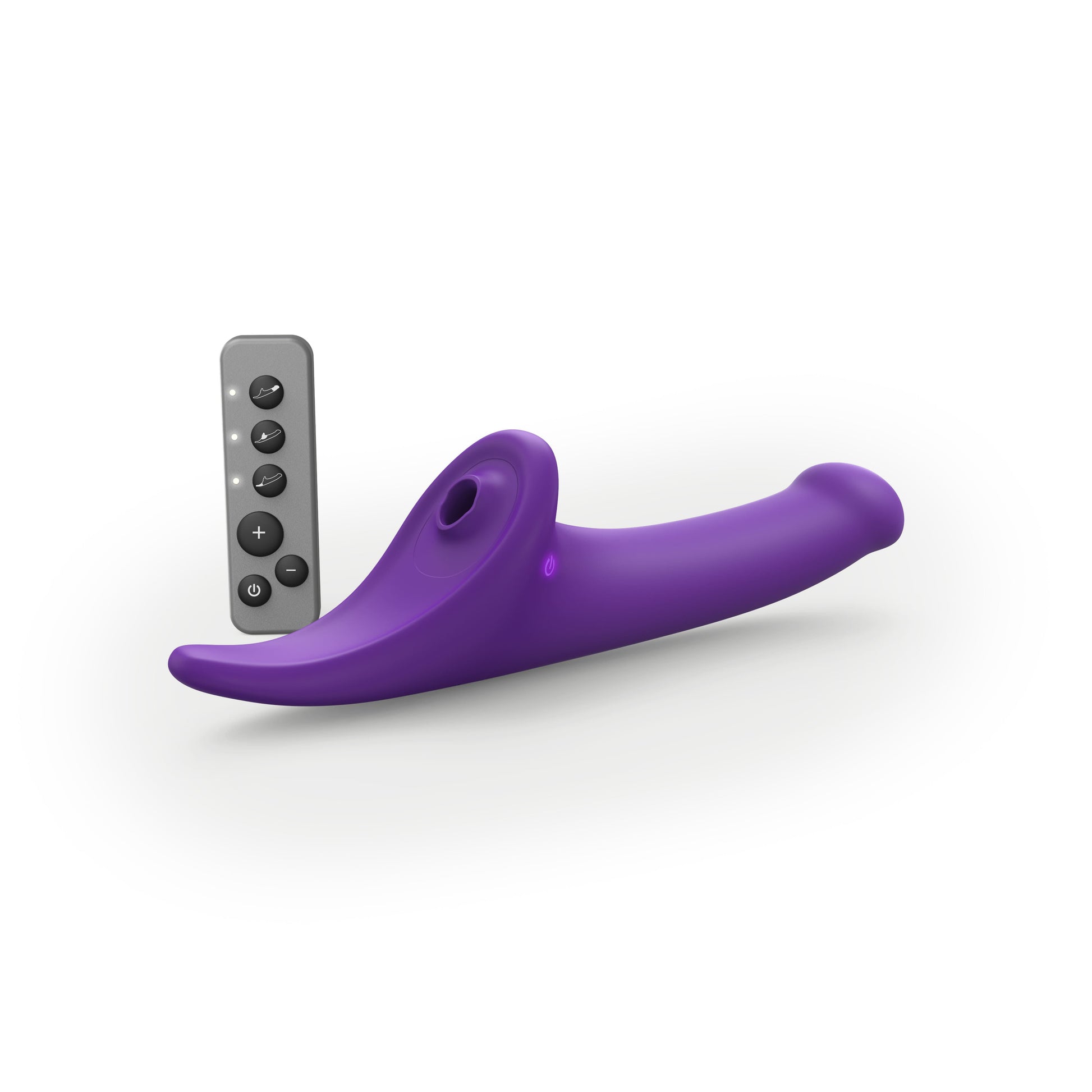 Lovely Planet Strap-On-Me Multi Orgasm Dildo – Medium Purple