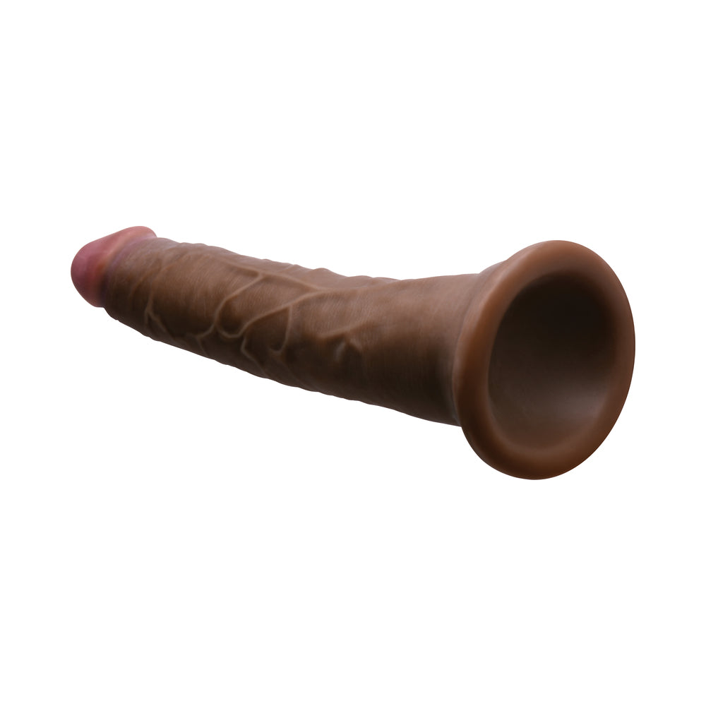 JOCK Hard-Core Triple Density Dildo 7 in. – Brown
