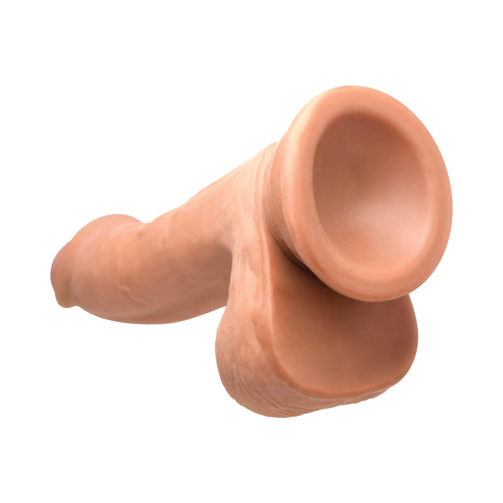 JOCK Hard-Core Triple Density Dildo with Balls – Tan