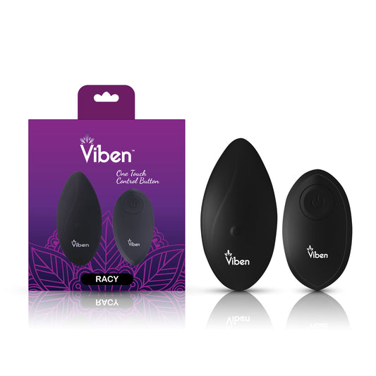 Viben Racy Remote Panty Vibe – Black – Rechargeable and Waterproof