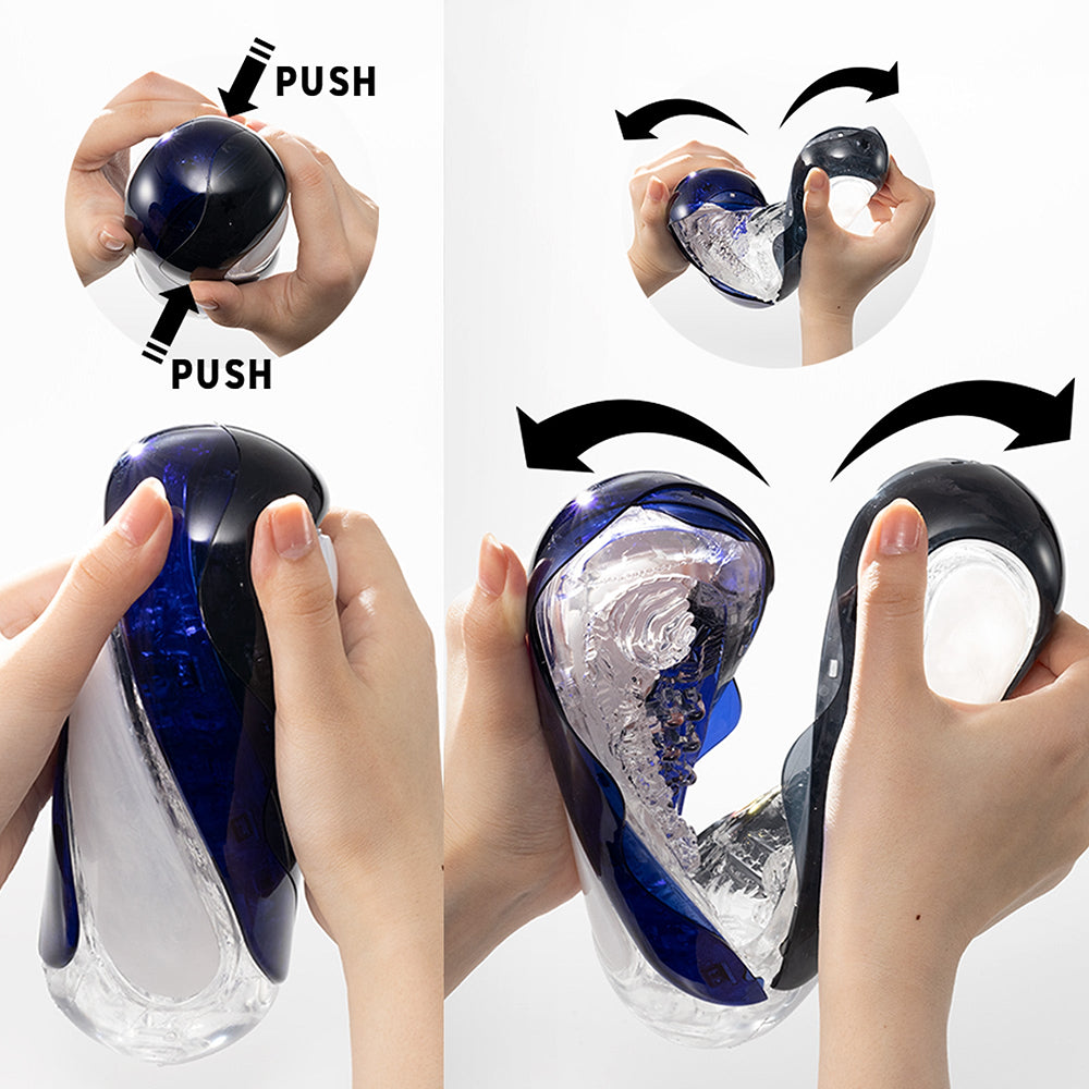TENGA FLIP 360 Midnight Purple – Male Stroker with 360° Pressure Control