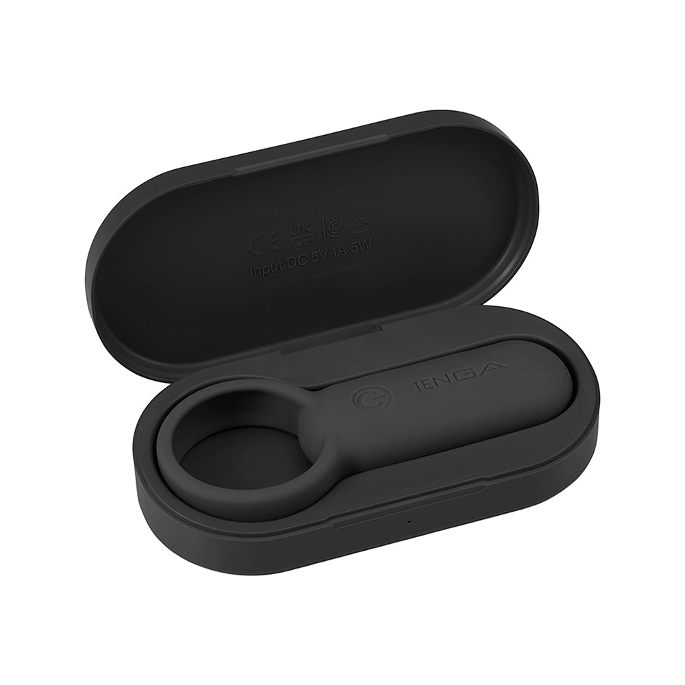 TENGA paiRING Black – Vibrating Ring for Intimate Use