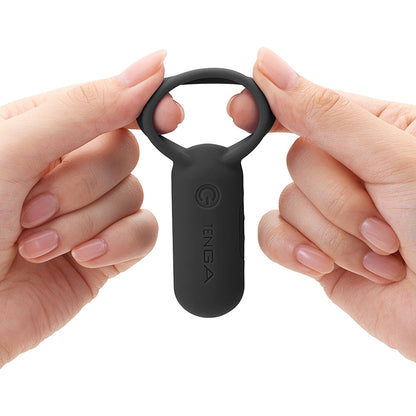TENGA paiRING Black – Vibrating Ring for Intimate Use