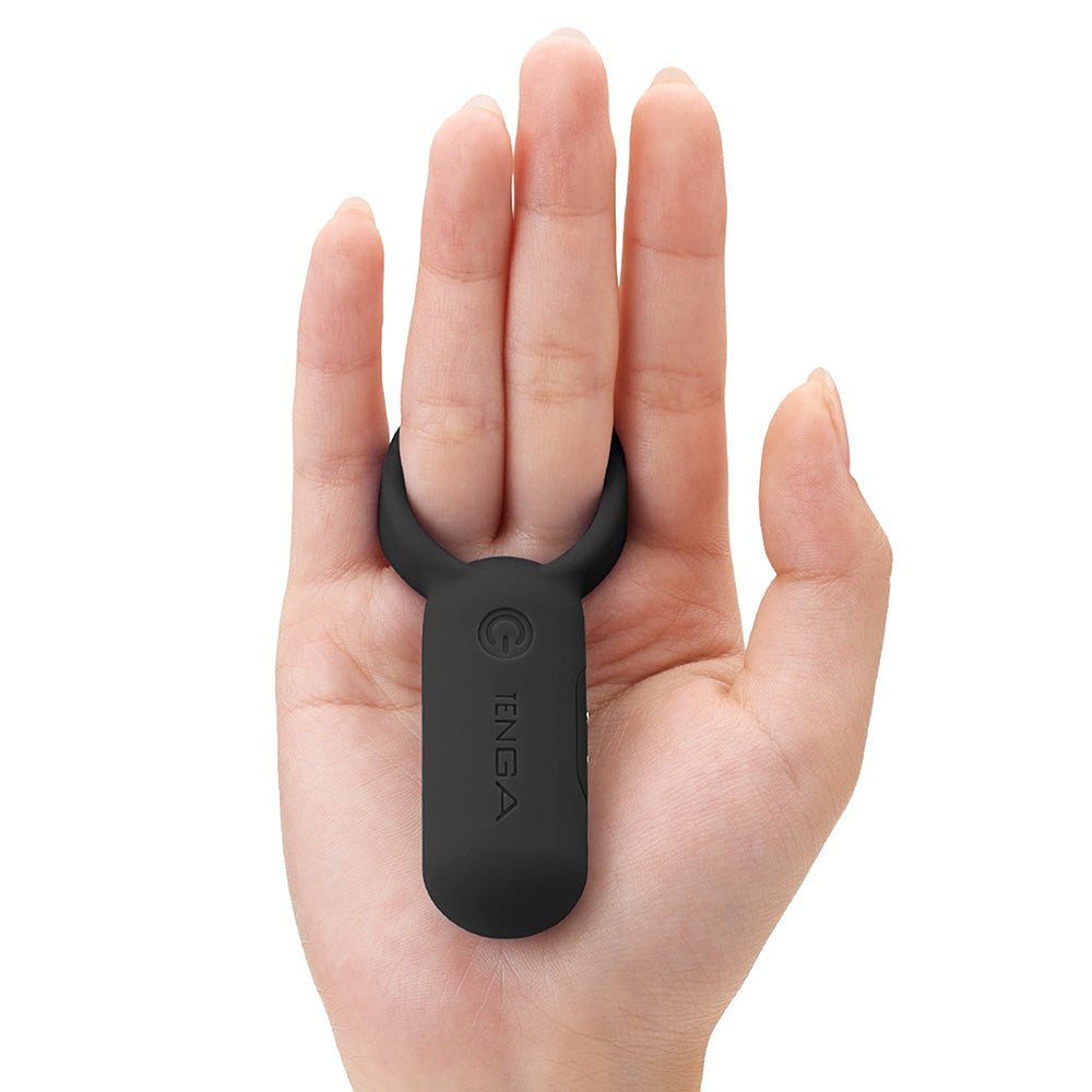 TENGA paiRING Black – Vibrating Ring for Intimate Use