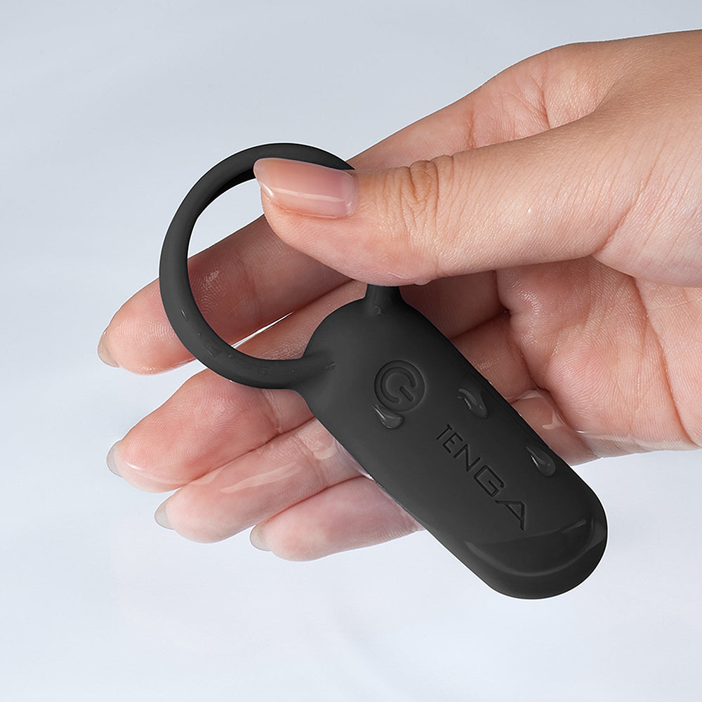 TENGA paiRING Black – Vibrating Ring for Intimate Use