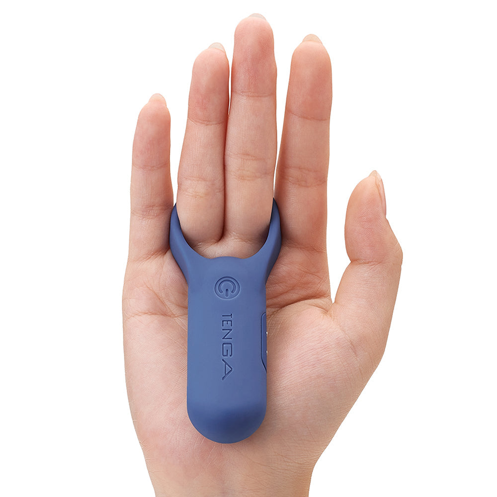 TENGA paiRING+ Indigo - Vibrating Ring - Blue