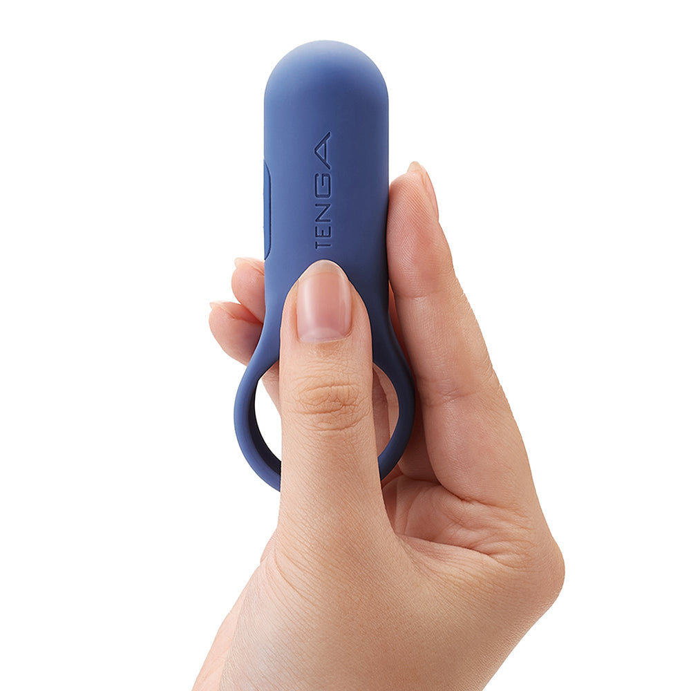 TENGA paiRING+ Indigo - Vibrating Ring - Blue