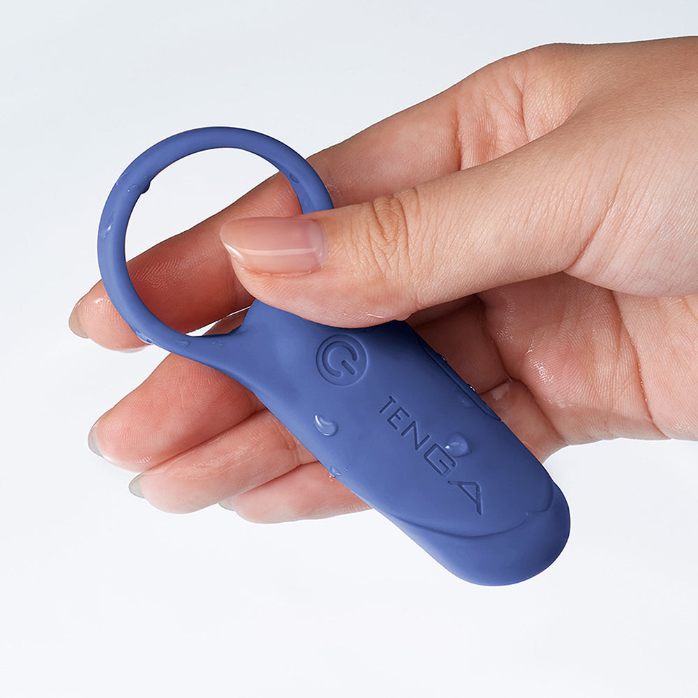 TENGA paiRING+ Indigo - Vibrating Ring - Blue