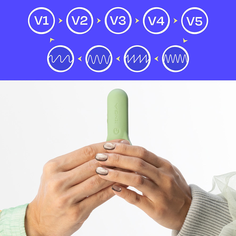 TENGA paiRING+ Indigo - Vibrating Ring - Blue