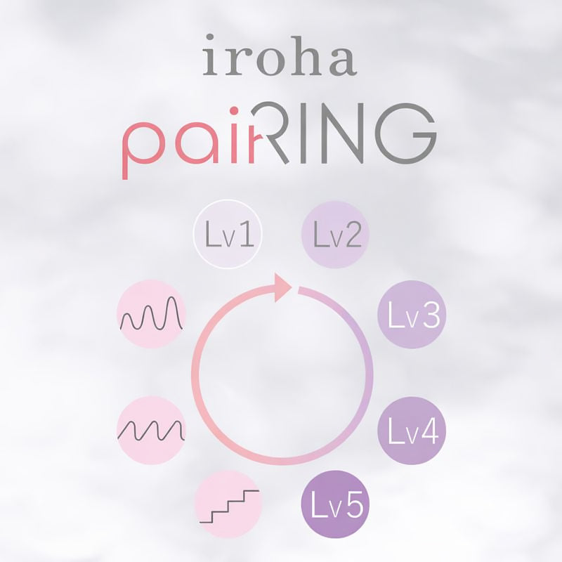 Tenga iroha paiRING Vibrating Ring – Light Purple