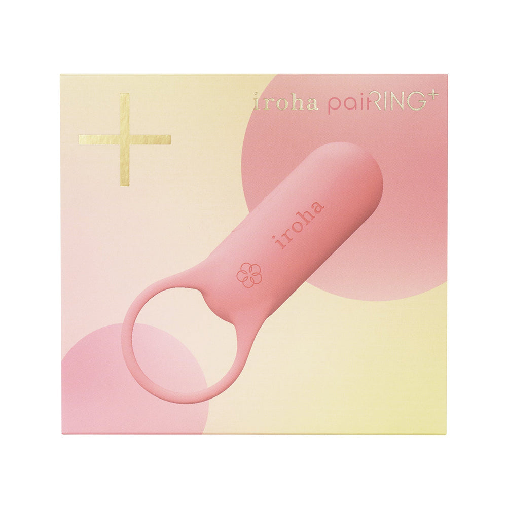 Tenga iroha paiRING+ Vibrating Ring – Coral Pink