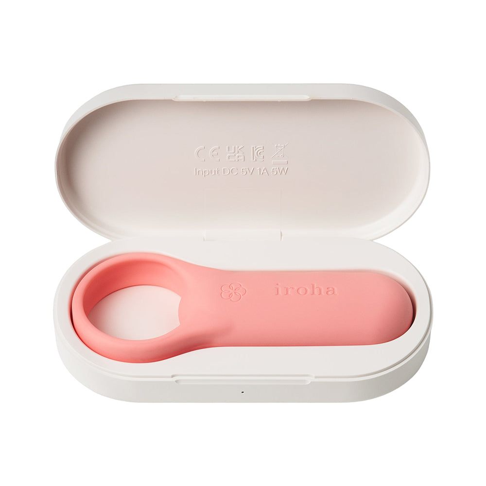Tenga iroha paiRING+ Vibrating Ring – Coral Pink