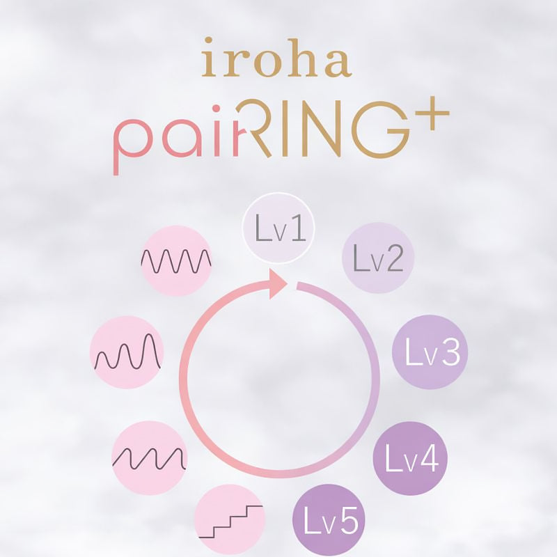 Tenga iroha paiRING+ Vibrating Ring – Light Purple