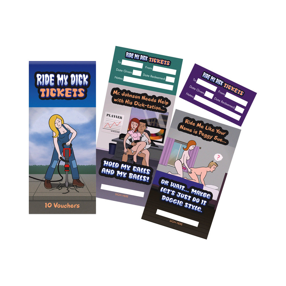 Kheper Games Ride My Dick Coupon – Multi-Color – 10 Pack