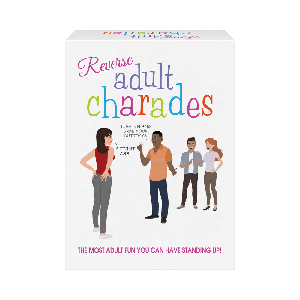 Kheper Games Reverse Adult Charades Game – White