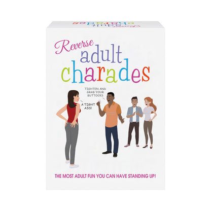 Kheper Games Reverse Adult Charades Game – White