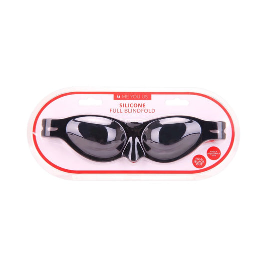 Me You Us Silicone Full Blindfold – Black