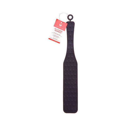 Me You Us Silicone Paddle – Black – Body-Safe Impact
