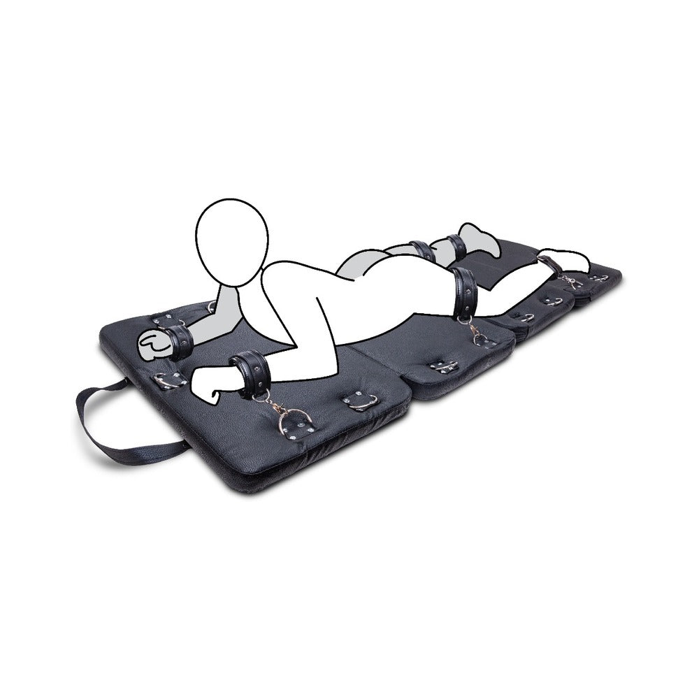 Me You Us Bondage Board with Restraints – Black