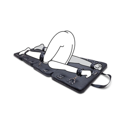 Me You Us Bondage Board with Restraints – Black