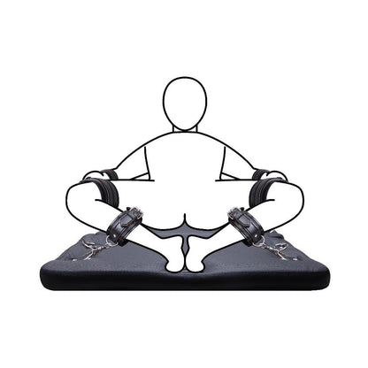 Me You Us Bondage Board with Restraints – Black