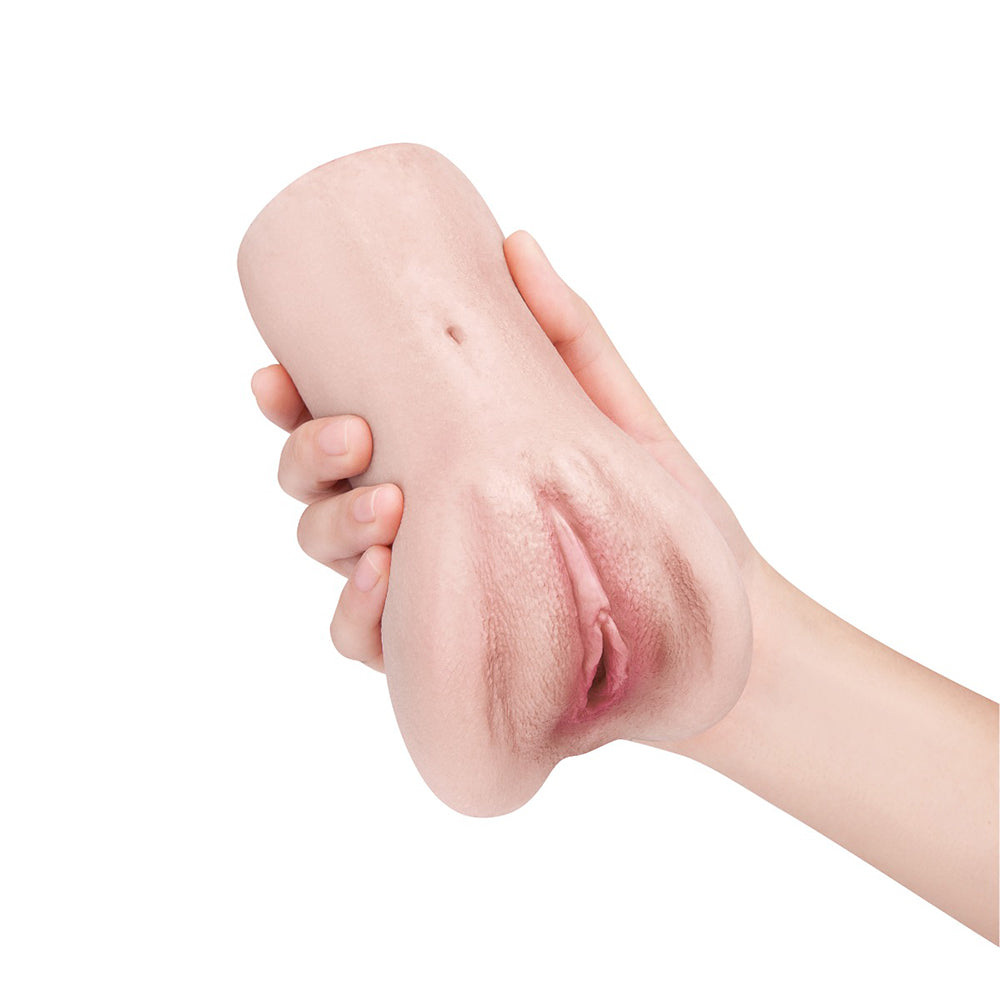 Me You Us Male Masturbator Stroker – Vanilla/Ivory/Beige