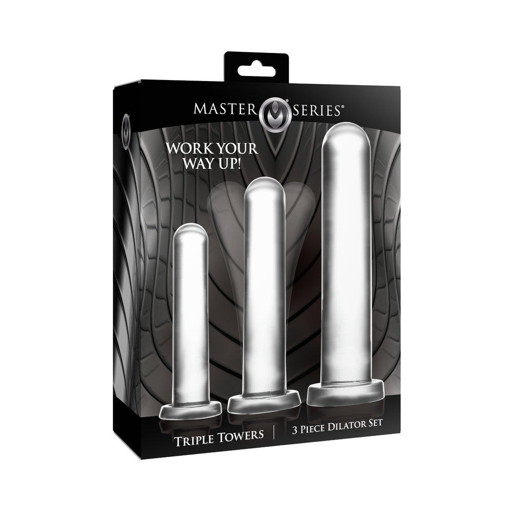 Master Series Triple Towers 3-Piece Dilator Set – Clear
